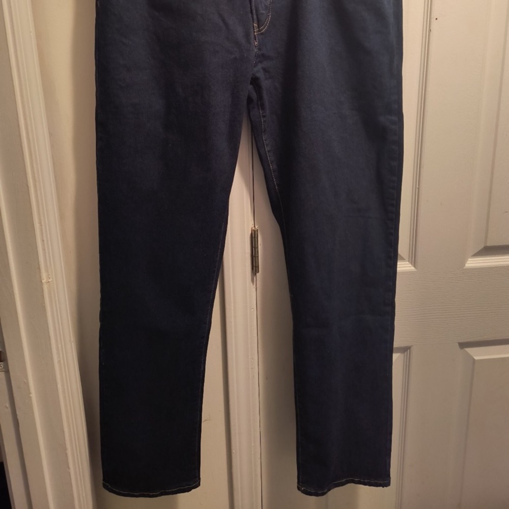 Gap Original 36 × 32 relaxed straight fit Men’s Blue Denim Jeans. - Picture 2 of 5